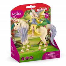 Schleich, Bayala, Wróżka Sera z Kwiecistym Jednorożcem, figurka, 70565