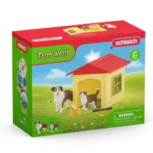 Schleich, Farm World, Przytulna buda dla psa, zestaw, 42573