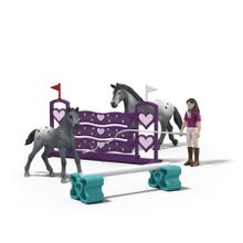 Schleich, Horse Club, Trening turniejowy Lisy, zestaw, 42776