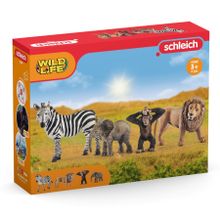 Schleich, Wild Life, Dzikie zwierzęta, zestaw startowy, figurka, 42387
