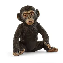 Schleich, Wild Life, Mały szympans, figurka, 14884