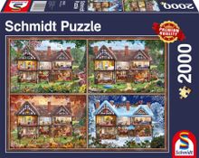 Schmidt, Dom na cztery pory roku, puzzle, 2000 elementów