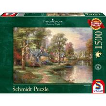Schmidt, Thomas Kinkade: Nad jeziorem, puzzle, 1500 elementów