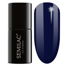 Semilac, lakier hybrydowy 088 blue ink