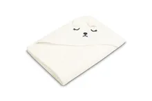 Sensillo, Bathfriends, okrycie kąpielowe, miś, 100-100 cm