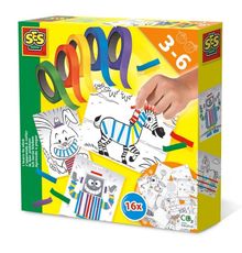 SES Creative, zestaw kreatywny, Już umiem przyklejać