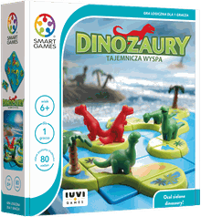 Smart Games, Dinozaury Tajemnicza Wyspa, gra logiczna