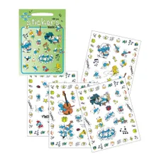 Smerfy, Muzyka, zestaw 180 naklejek