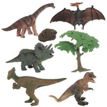 Smiki, Dinozaury, zestaw figurek, 7 elementów
