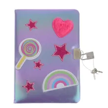 Smiki, pamiętnik zamykany na kłódkę, holo