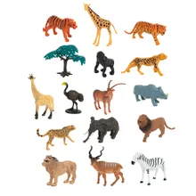 Smiki, Safari, zestaw figurek, 16 elementów