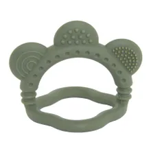 Smiki, Very Bunny, Kwiatek, gryzak silikonowy, zielony