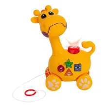 Smiki, Żyrafa, zabawka interaktywna do ciągnięcia