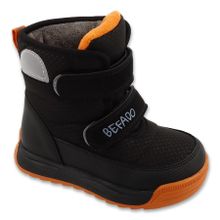 Śniegowce chłopięce, ocieplane, czarne, Befado