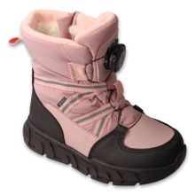 Śniegowce dziewczęce, ocieplane, różowe, Befado
