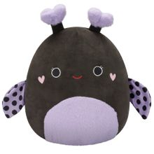 Squishmallows, Little Plush, Citlalli, czarno-fioletowa biedronka, maskotka, 19 cm