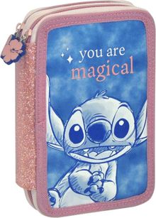 Stich, piórnik 2-komorowy z wyposażeniem