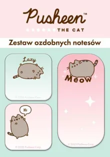 St.Majewski, Pusheen, zestaw notesów samoprzylepnych, 30 kartek, 3 szt.