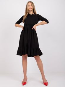 Sukienka damska, czarna, Rue Paris