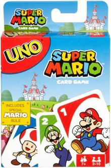 Super Mario Bros, Uno, gra karciana