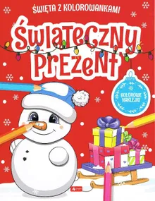 Świąteczny prezent. Święta z kolorowankami