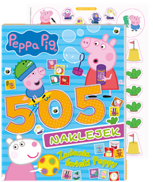 Świnka Peppa. Zadania świnki Peppy. 505 naklejek