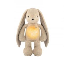 Szumisie, Szumiś Królik, maskotka 7w1 z aplikacją i lampką, beżowy, 30 cm