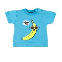 T-shirt chłopięcy, niebieski, Eevi