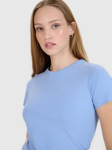 T-shirt damski, niebieski, 4F