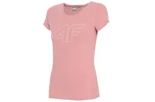 T-shirt damski, różowy, 4F