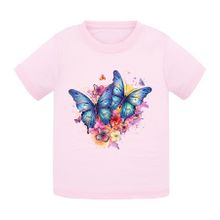 T-shirt dziewczęcy, różowy, Tup Tup