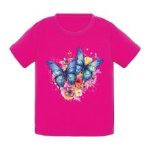 T-shirt dziewczęcy, różowy, Tup Tup