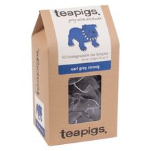 Teapigs, Earl Grey Strong, herbata, 50 piramidek