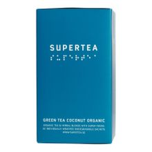 Teministeriet, Supertea Green Tea Coconut Organic, herbata, 20 torebek