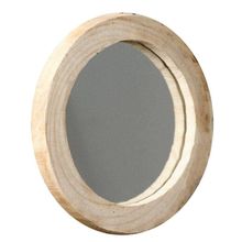 Today, lustro w drewnianej ramie, Factory, 38-17 cm