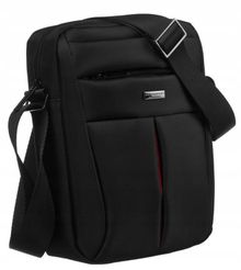 Torba listonoszka, czarna, Peterson