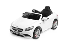 Toyz, Mercedes-Benz AMG S63, pojazd na akumulator, biały