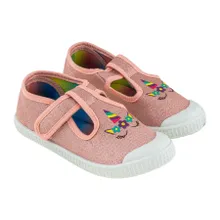 Trampki dziewczęce, różowe, BBS Shoes