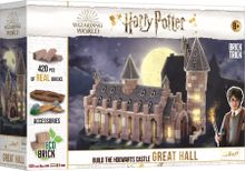 Trefl, Buduj z cegły, Harry Potter, Great Hall, zestaw kreatywny z akcesoriami, 420 elementów