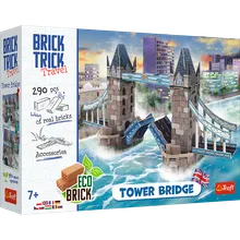 Trefl, Buduj z cegły, Tower Bridge, zestaw kreatywny, 290 elementów