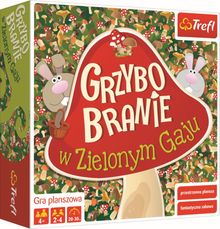Trefl, Grzybobranie w Zielonym Gaju, gra familijna 3D