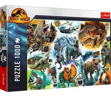 Trefl, Jurassic Park, Na tropie dinozaurów, puzzle, 1000 elementów