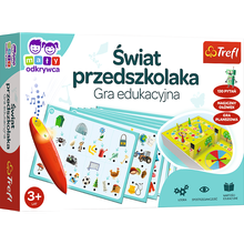 Trefl, Mały Odkrywca, Magiczny ołówek, Świat przedszkolaka, gra edukacyjna