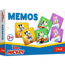 Trefl, Myszka Miki, Memo Mini, gra pamięciowa