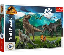 Trefl, Park Jurajski, dinozaury, puzzle, 100 elementów