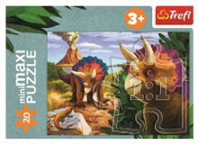 Trefl, Poznaj świat dinozaurów, puzzle, 20 elementów