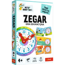Trefl, Rodzina Treflików, Mały Odkrywca, Zegar, gra edukacyjna