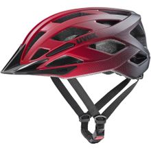 Uvex, I-vo 2, kask rowerowy, 56-60 cm, red-black matt