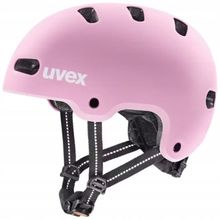 Uvex, Kid 4, kask rowerowy, dziecięcy, 55-58 cm, strawberry matt