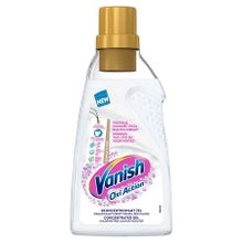 Vanish, Oxi Action, odplamiacz do białych tkanin w żelu, 750 ml